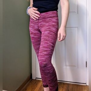 Old Navy Active Go-Dry Crop Pink Leggings | Size Small